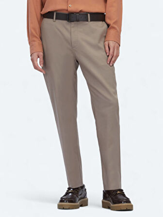 Vizon Dokuma Jogging Fit Casual Pamuk Karışımlı Pantolon