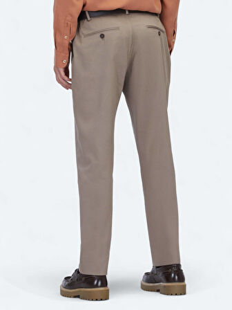 Vizon Dokuma Jogging Fit Casual Pamuk Karışımlı Pantolon