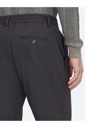 Antrasit Dokuma Jogging Fit Çevre Dostu Casual Pantolon