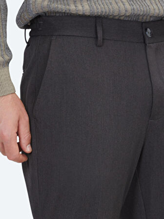 Antrasit Dokuma Jogging Fit Çevre Dostu Casual Pantolon