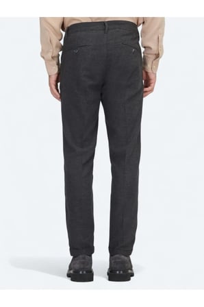 Antrasit Dokuma Jogging Fit Casual Yün Karışımlı Pantolon