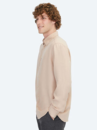 Somon Regular Fit Dokuma Casual Gömlek
