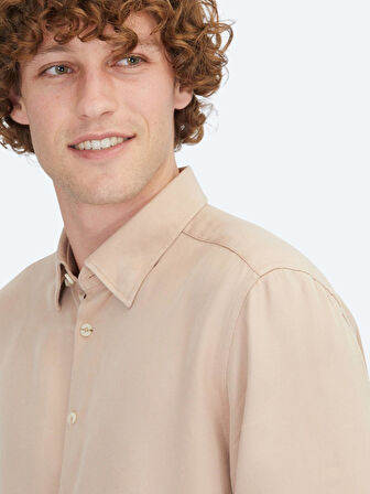 Somon Regular Fit Dokuma Casual Gömlek