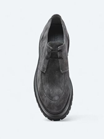 Antrasit Süet Smart Casual Ayakkabı