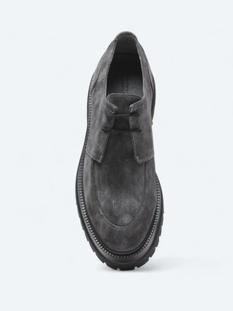 Antrasit Süet Smart Casual Ayakkabı