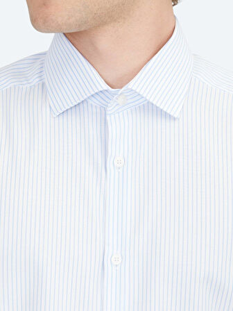 Mavi Regular Fit Dokuma Klasik %100 Pamuk Gömlek