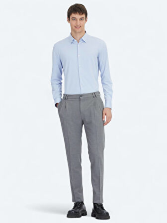 Mavi Regular Fit Spor Pamuk Karışımlı Gömlek