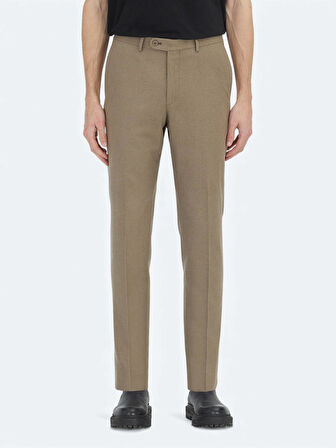 Vizon Düz Dokuma Fitted Fit Klasik Pantolon