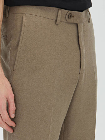 Vizon Düz Dokuma Fitted Fit Klasik Pantolon