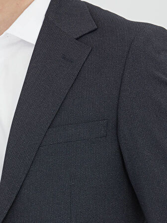 Lacivert Mikro Modern Fit Takım Elbise