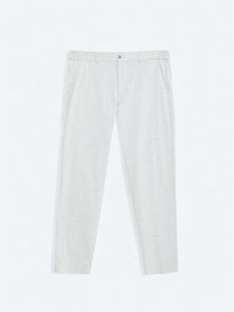 Gri Dokuma Jogging Fit Casual Pantolon