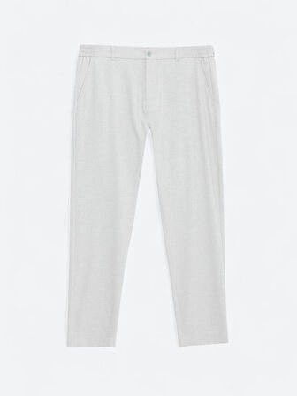 Gri Dokuma Jogging Fit Casual Pantolon