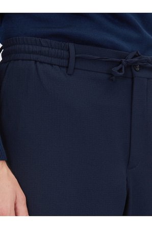 Lacivert Düz Dokuma Jogging Fit Casual Pantolon