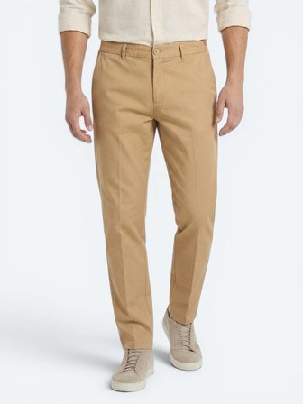 Sarı Kumaş Jogging Fit Casual Pantolon