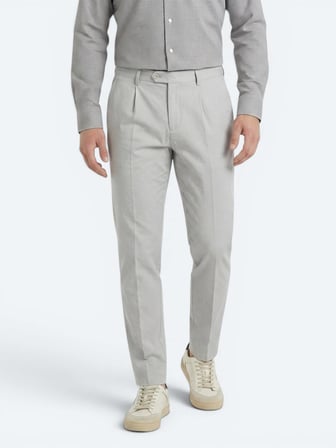 Taş Kumaş Relaxed Fit Casual Pamuk Karışımlı Pantolon