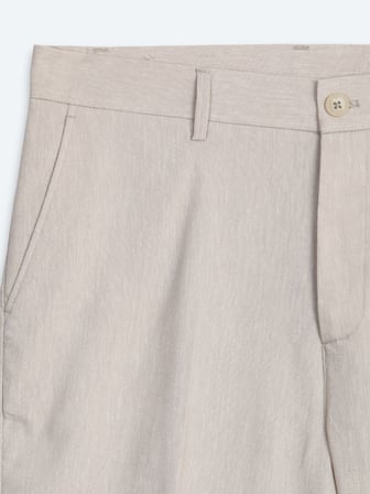 Taş Kumaş Relaxed Fit Casual Keten Karışımlı Pantolon