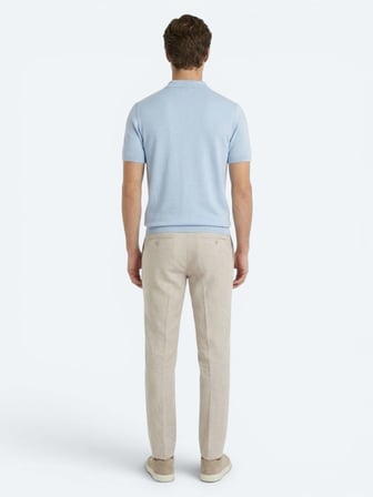 Taş Kumaş Relaxed Fit Casual Keten Karışımlı Pantolon