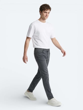 Beyaz Düz %100 Pamuk T-Shirt