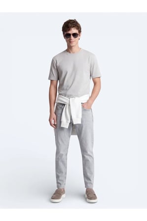 Taş Düz T-Shirt