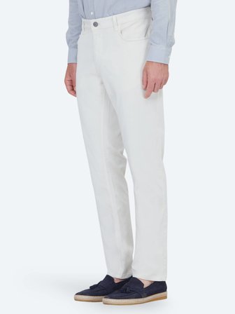 Taş Dokuma Slim Fit Spor Pamuk Karışımlı Pantolon