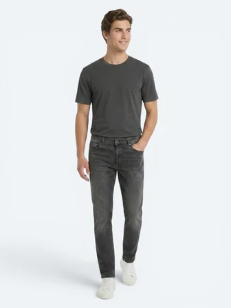 Yeşil Regular Fit Denim %100 Pamuk Pantolon