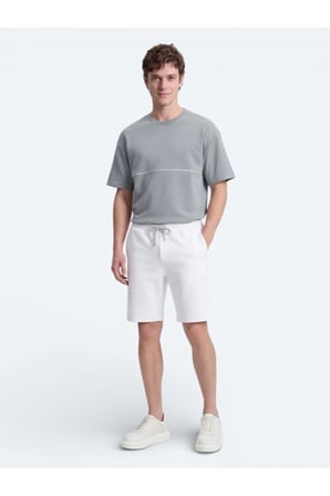 Gri Düz T-Shirt