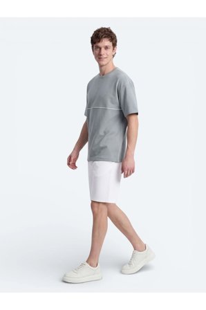 Gri Düz T-Shirt