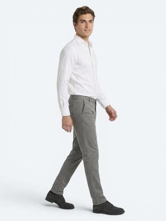 Gri Kumaş Jogging Fit Casual Pantolon