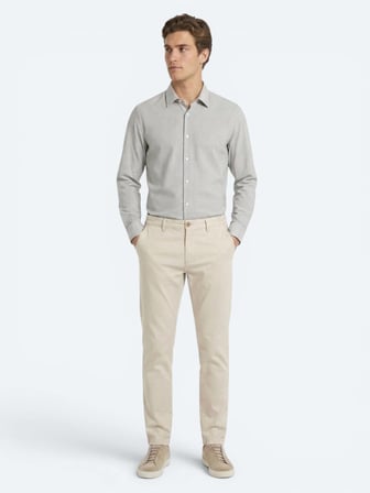 Bej Kumaş Jogging Fit Casual Pantolon