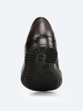 Kahverengi Deri Smart Casual Loafer