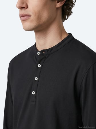 Siyah Düz T-Shirt
