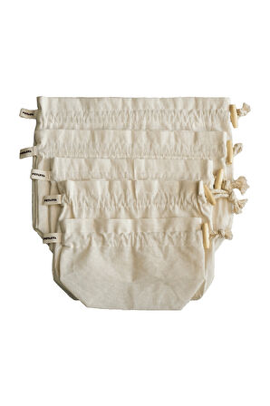 Yıkanabilir Çok Amaçlı Gıda Kesesi Seti