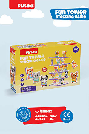 Puedo Fun Tower Kule Denge Oyunu