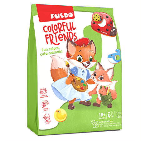 Puedo Colorful Friends, Renk Eşleştirme Oyunu