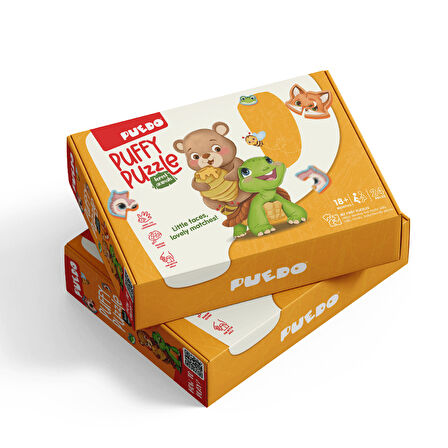 Puedo Puffy Puzzle Forest Animals