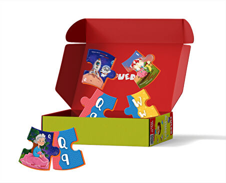 Puedo Alphabet Story Puzzle