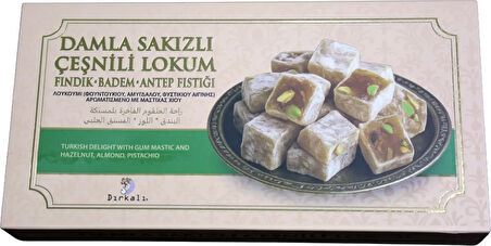 DIRKALI ÇEŞNİLİ DAMLA SAKIZLI LOKUM 250 g