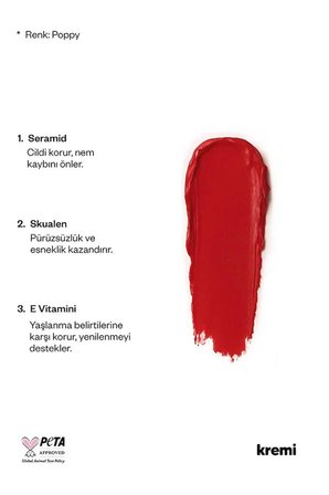 Allık Ruj Göz Farı Kiss&Blush | Nemlendirici Makyaj Makeup | Stick | Seramid Skualen Vitamin E