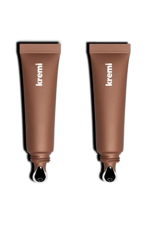 Kremi Lip Balm 2'li Set | Nemlendirici, Besleyici, Onarıcı | Vitamin E, Peptit, Seramid