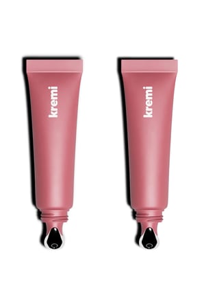 Kremi Lip Balm 2'li Set | Nemlendirici, Besleyici, Onarıcı | Vitamin E, Peptit, Seramid