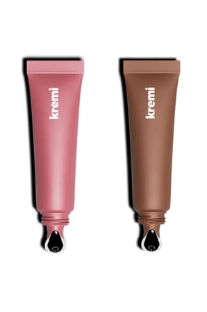 Kremi Lip Balm 2'li Set | Nemlendirici, Besleyici, Onarıcı | Vitamin E, Peptit, Seramid