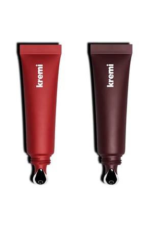 Kremi Lip Balm 2'li Set | Nemlendirici, Besleyici, Onarıcı | Vitamin E, Peptit, Seramid