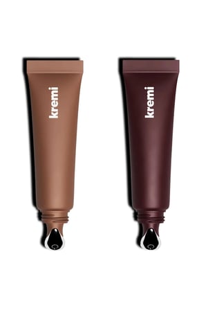 Kremi Lip Balm 2'li Set | Nemlendirici, Besleyici, Onarıcı | Vitamin E, Peptit, Seramid
