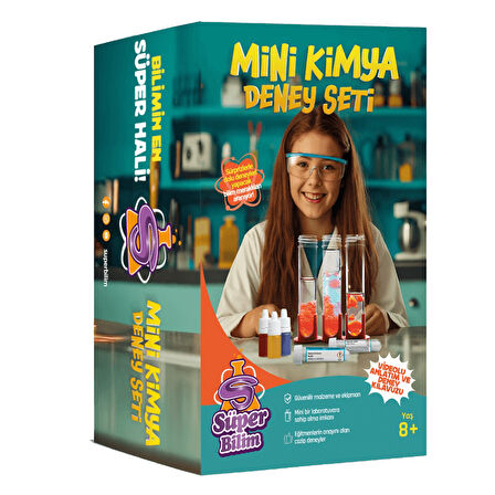 Süper Bilim Mini Kimya Deney Seti