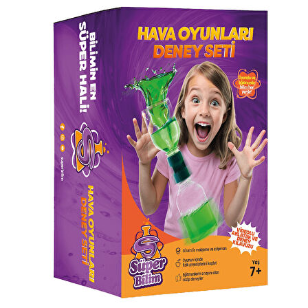 Süper Bilim Hava Oyunları Deney Seti