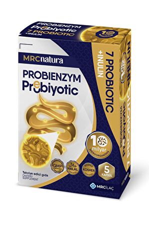 Mrc Natura Probıenzym Probiyotik (10 MİLYAR) Inulın (PREBİYOTİK) 5 Kapsül