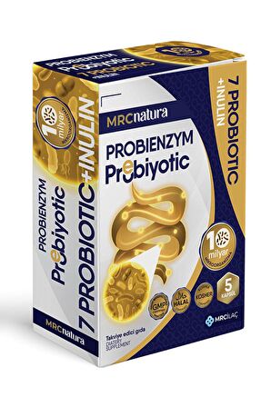 Mrc Natura Probıenzym Probiyotik (10 MİLYAR) Inulın (PREBİYOTİK) 5 Kapsül