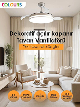 STARS VEGA TAVAN VANTİLATÖRÜ