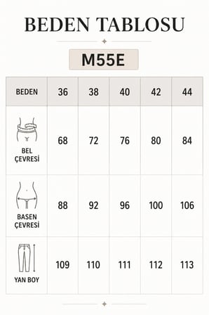Kadın Açık Mavi Taş Aksesuar Detaylı Wide Leg Jean Pantolon