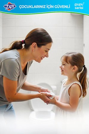 500 ADETLİ ZİPY ISLAK TUVALET KAĞIDI FLUSHABLE SUDA DAĞILAN